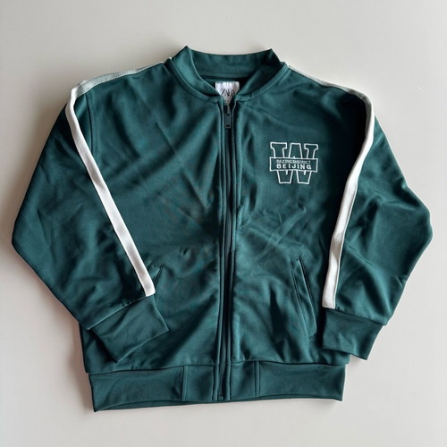 ZARA kids tracksuit set 8-9 years like new, green unisex