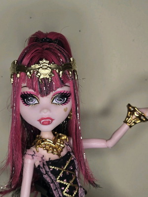 Monster High 13 Wishes Draculaura Headpiece Replacement 3D Printed