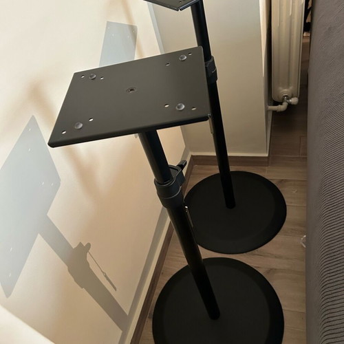 Adjustable Heavy Speaker Stands like new