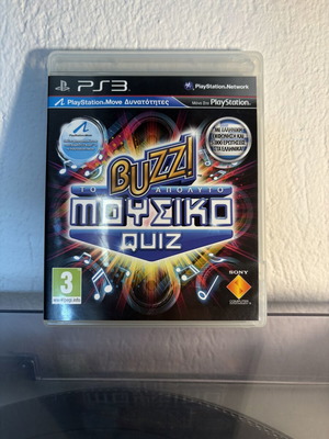Buzz! Music Quiz PlayStation 3 game like new