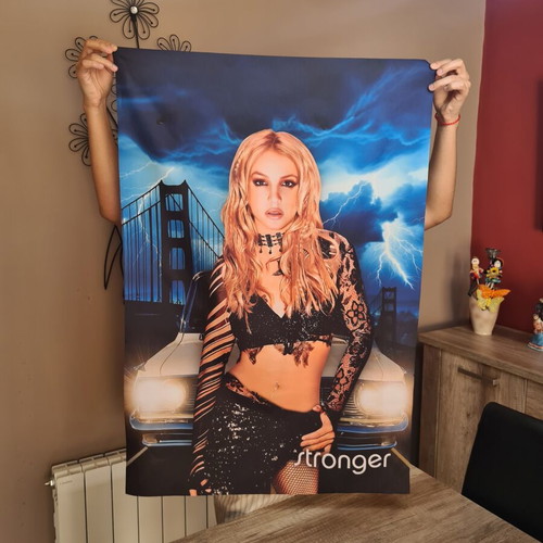 Poster Stronger Britney Spears 70x100cm like new