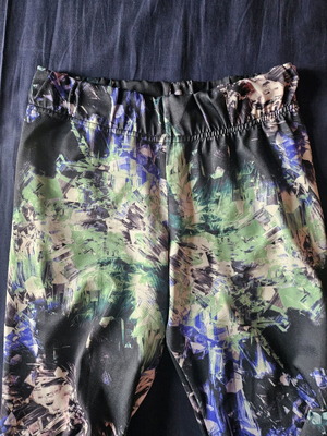 Bas Bleu colorful leggings like new, size M