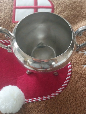 Silver-plated sugar bowl like new