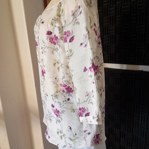 Massimo Dutti silk blouse new, size M, multicolor