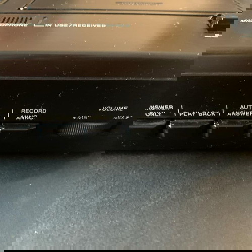 Vintage μαγνητόφωνο τηλεφωνητή Sanyo TRA9902 μεταχειρισμένο