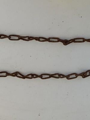 Old chain with hook used