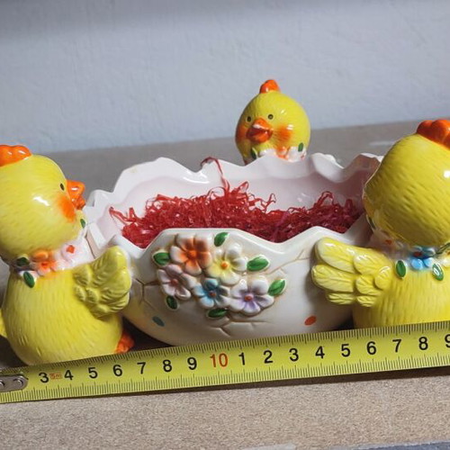 Easter decorative bowl like new