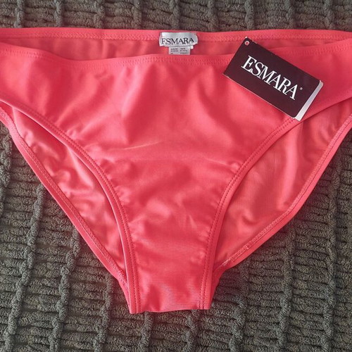 Esmara bikini bottom, coral, size Large