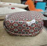 Vintage fabric case used