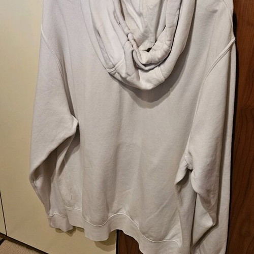 Nike hoodie used, size L, white