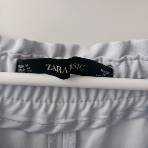 Zara pants medium used, ice gray