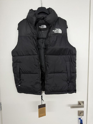 The North Face vest, black, size M