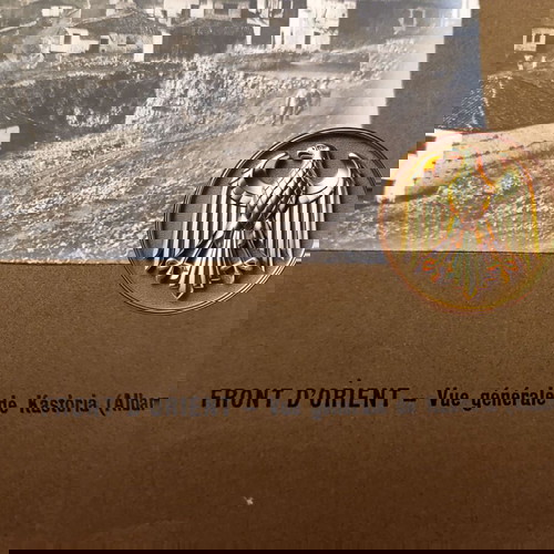 Νότια άποψη πόλης της Καστοριάς μεταχειρισμένη, Γαλλική Στρατιά της Ανατολής 1917