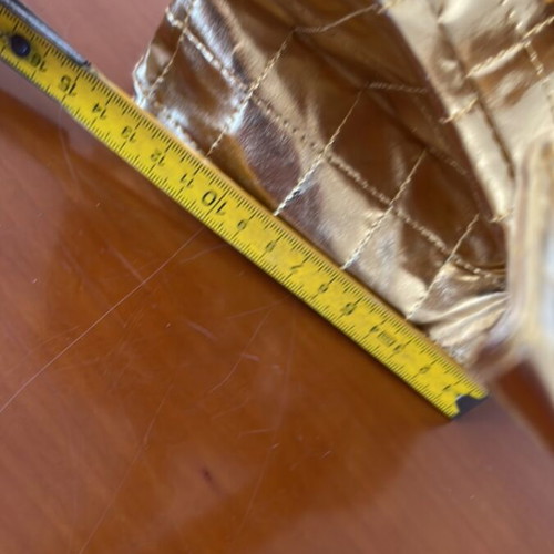 Insulated gold lunch bag new