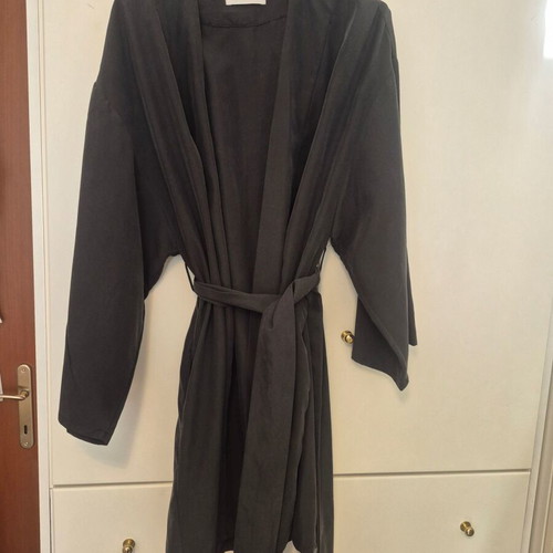 Mango kimono like new, black and gray, size S