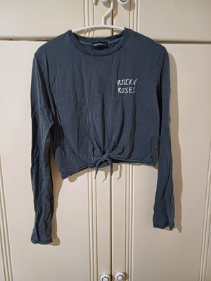 Blouse used gray, size S
