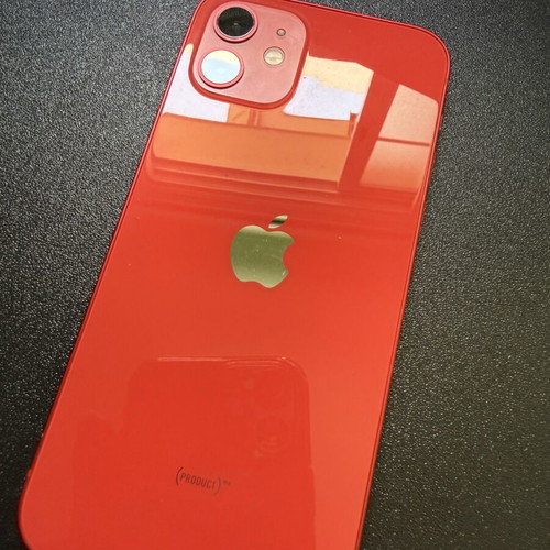 iPhone 12 Product Red 64GB like new, dual SIM, iOS