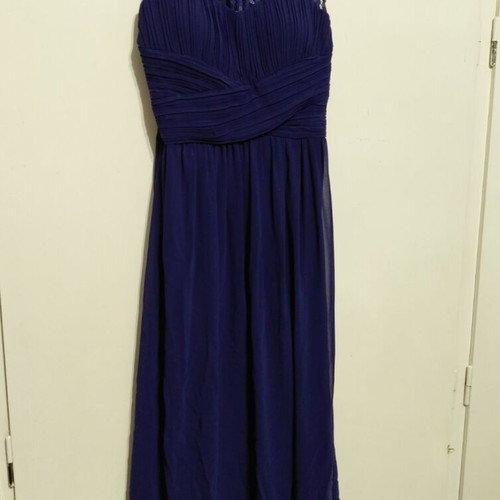 Maxi evening dress Raxevsky like new, navy blue with sequins