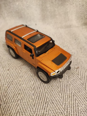 Hummer H3 metal miniature used, scale 1:43