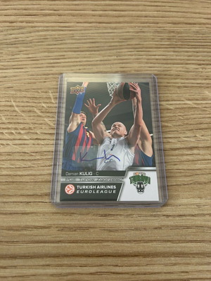 Κάρτα Damian Kurig Turow Euroleague 2015-16 Upper Deck καινούργια