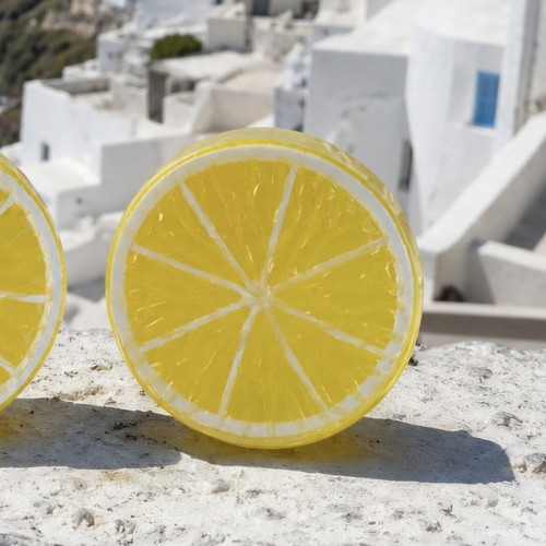 Lemon blossom earrings new, yellow and gold colors