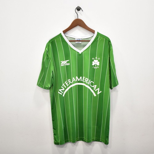 Panathinaikos football 1985-86 season replica jersey, size large
