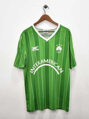 Panathinaikos football 1985-86 season replica jersey, size large