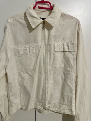 Women's spring-fall jacket like new, white, size M