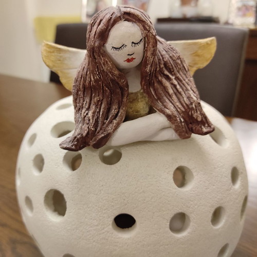 Table ceramic lamp new, decorative