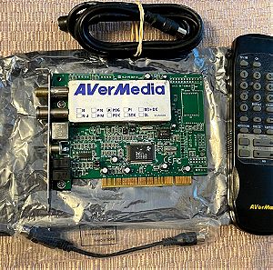 AverMedia TV card (PCI) with remote