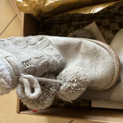 H&M children's boots used, size 30-31, gray