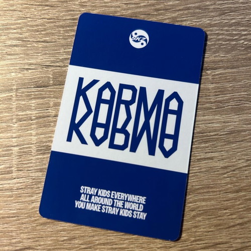 Stray Kids Karma Changbin POB Photocard official in excellent condition