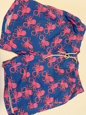 MC2 Saint Barth men's swim shorts, blue and pink