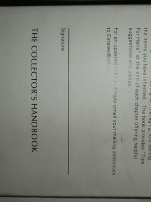 The Collector's Handbook new, Greek language