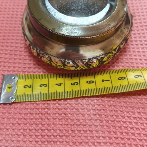 Vintage collectible powder compact, like new, Alexandria Egypt 1920-1950