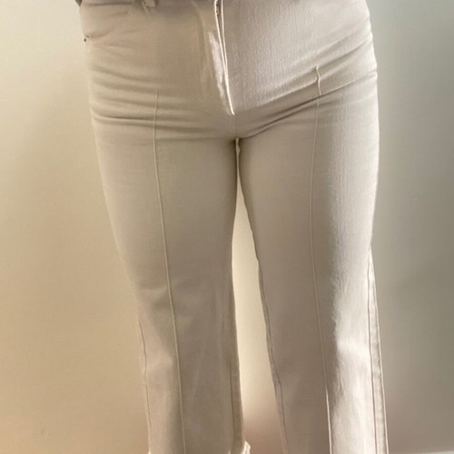 White high waisted ZINI jeans like new, size 42