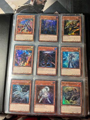Yugioh holos-rares-super rares like new, all sleeved