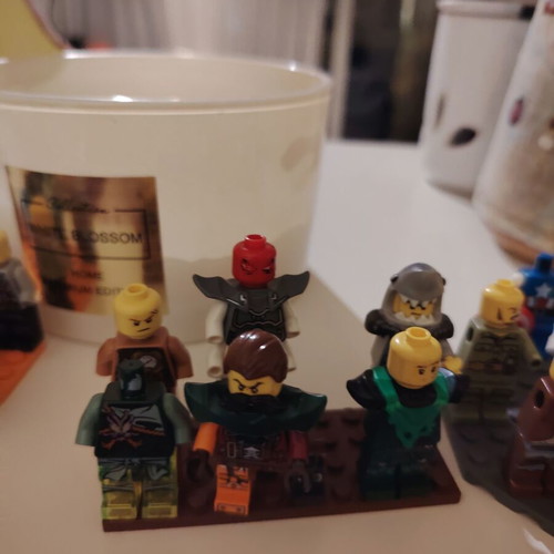 Lego Ninjago, Movie, City used, 20kg set with figures