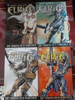 Elric The Making of a Sorcerer Comics Set 1-4 Like New