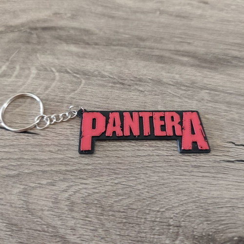 Pantera Collectible Keychain new, 3D logo design