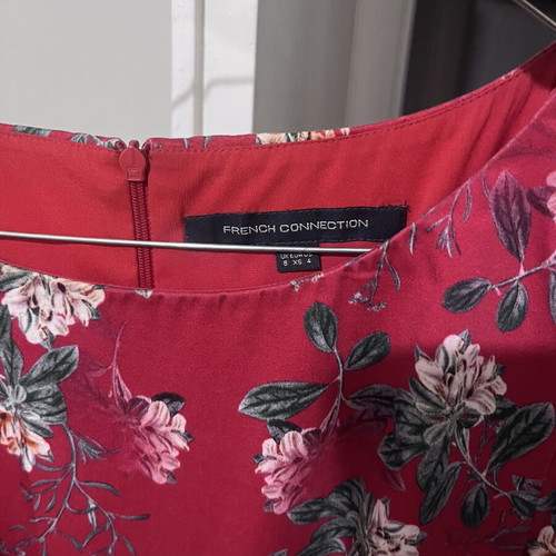 Cotton summer dress French Connection like new, pleated mini