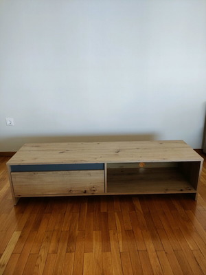 Έπιπλο τηλεόρασης σαν καινούργιο με αποθηκευτικό χώρο