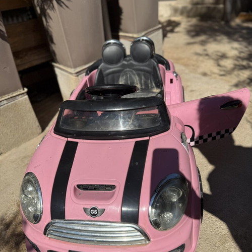 Pink Electric Ride-On Car for Kids used, mini style