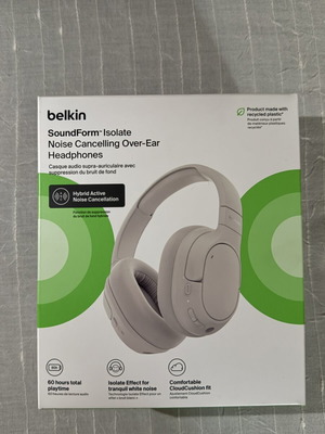 Belkin SoundForm Isolate ασύρματα ακουστικά καινούργια