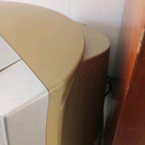 Vintage 14-inch Funai TV used, functional