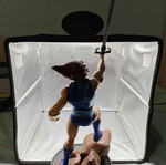Αγαλματίδιο Lion-o από Thundercats ρητίνης καινούργιο, βαμμένο στο χέρι
