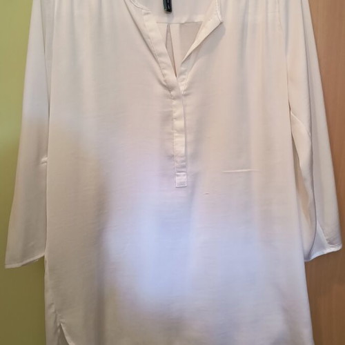Stradivarius summer white shirt like new, size S