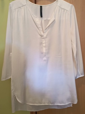 Stradivarius summer white shirt like new, size S