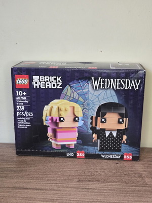 Lego Brickheadz Wednesday καινούργιο, ποτέ ανοιγμένο