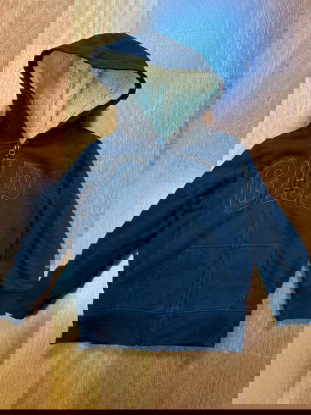 Gap XS 4-5 ετών μαύρο φούτερ φλις επένδυση